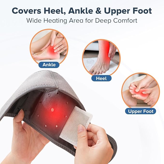 Ankle Massager with Heating Pad