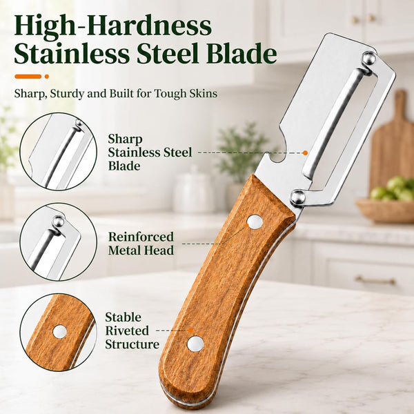Premium Multi-Functional Fruit & Vegetable Peeler